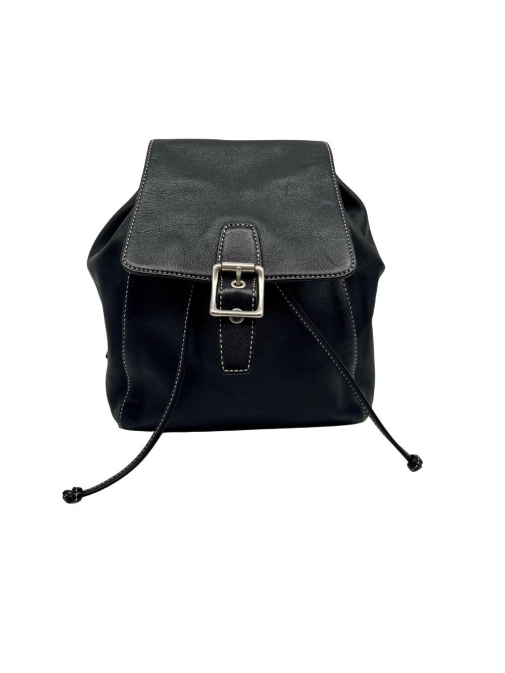 Coach Black Leather Backpack 9569